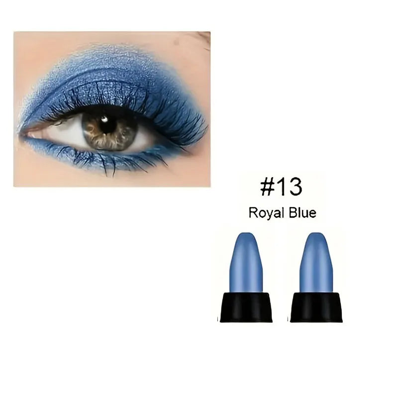 Pearlescent Eyeliner 16 Colors Waterproof Glitter Long Lasting Non Smudge For All Day Glam