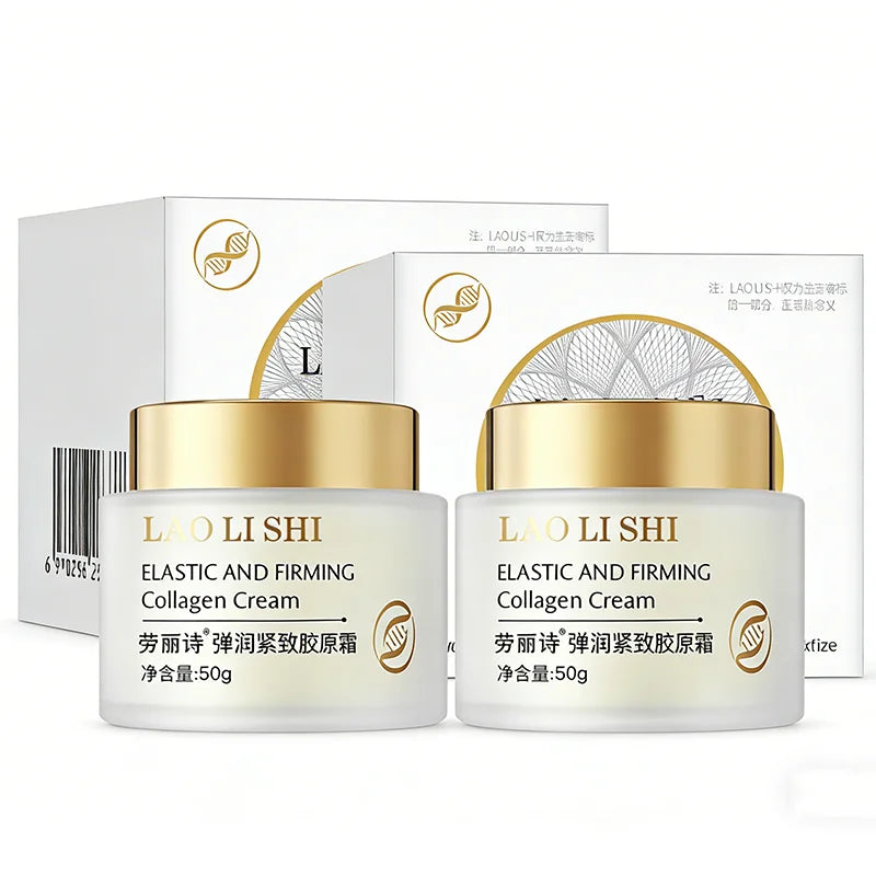 Collagen Protein Face Cream 50g Firming Moisturizing Nourishing Cream Hydrates Tightens Pores Moisturizing Lightens Skincare