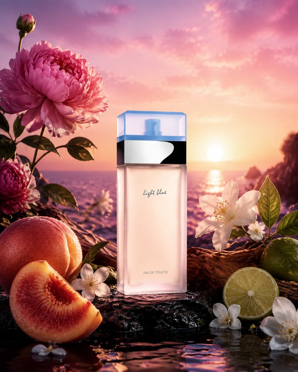 Light Blue Perfume Women, Eau DeToilette Spray, For Women, 3.4 OZ, Refreshing Signature Scent Eau De Toilette Spray for Dating Party Daily Occasions, Ideal Feminine Fragrance Gift