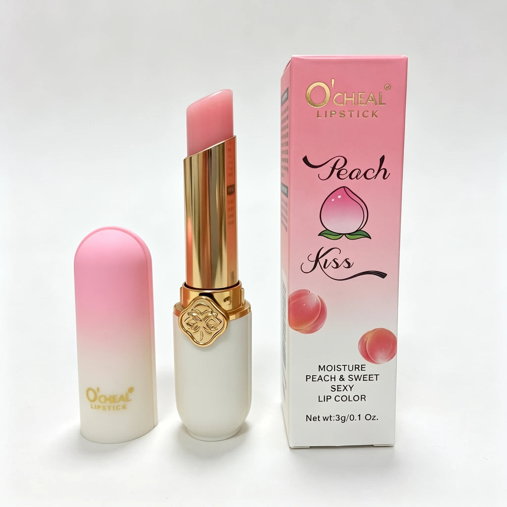 Twist Up Solid Lipstick Stick Moisturizing Pink Shine Glossy Long Lasting Smooth Lip Color Crayon Party Festival Daily Makeup