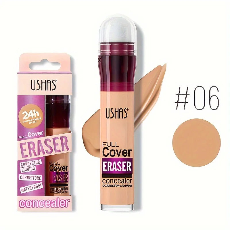 New Sponge Head Concealer For Dark Circles Freckles Acne Pigmentation And Blemishes Long Lasting Moisturizing Liquid Foundation
