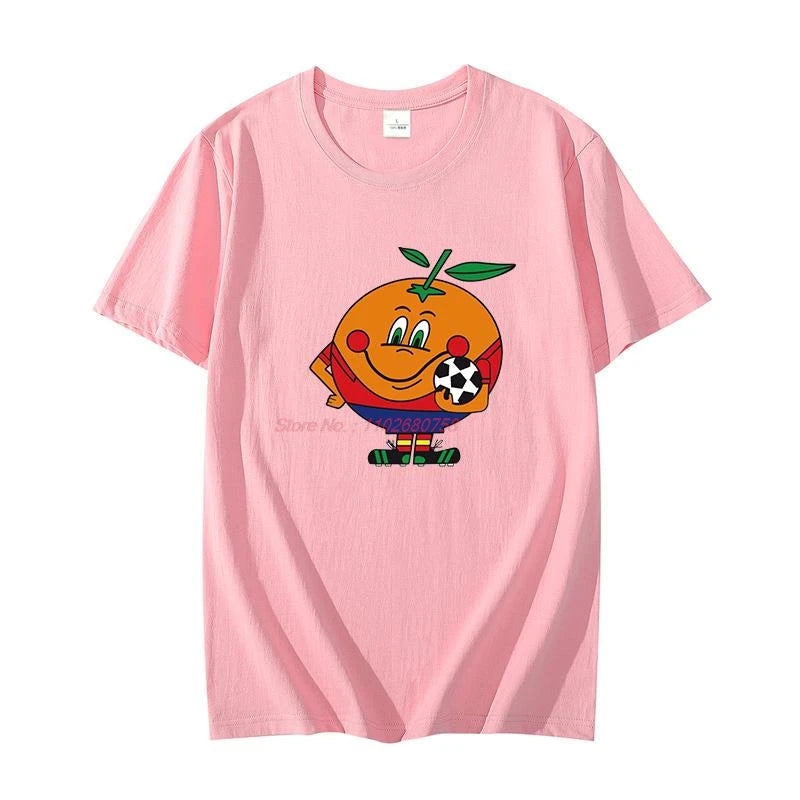Spain 82 Graphic T-Shirt - Men's Cotton Oversized Short Sleeve Tee