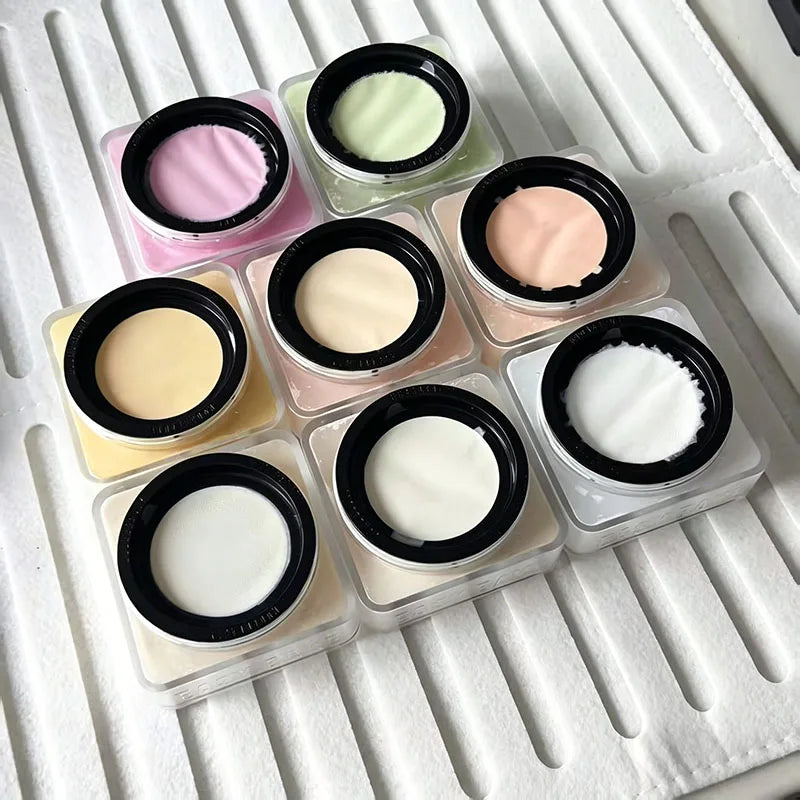 Fashion Loose Powder Baked Setting Long Lasting Control Oil Makeup Powder Face Matte Waterproof Brightening Nature Concealer