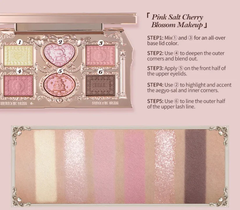 Flowerknows Makeup Set All In Flower Knows Little Angel Highlighter Powder Blush Strawberry Rococo Lip Gloss Perfume Kit