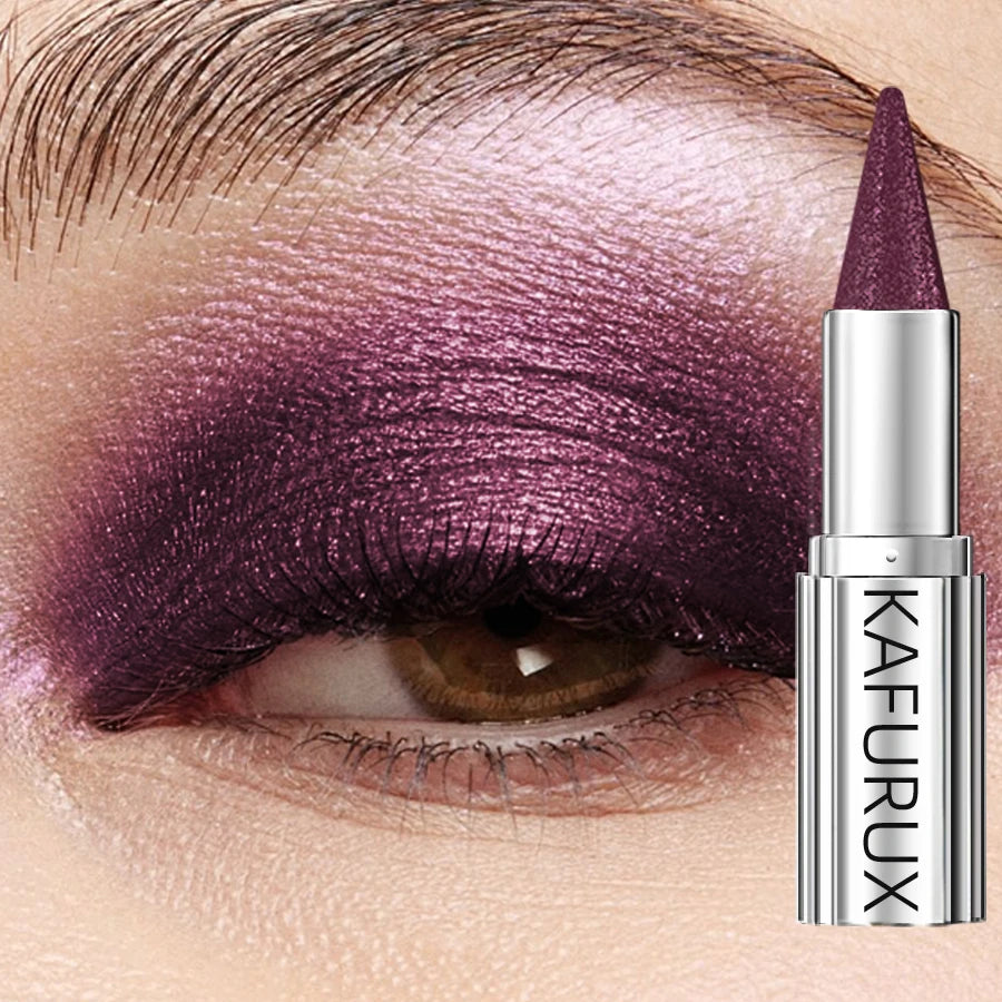 Waterproof Eyeshadow Sticks Set 12 Colors Long Lasting High Pigment Shimmer Metallic Glitter For Bold Eye Makeup Lovers