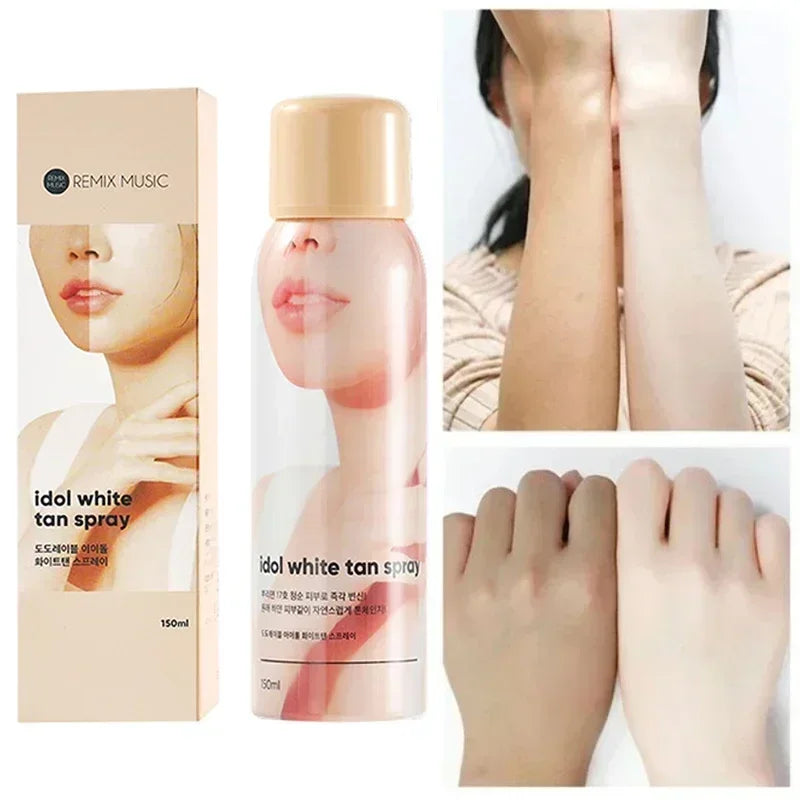150ml Korean Idol Spray Body Foundation Concealer Brighten Whitening Moisturizing Bb Cream Base Face Foundation Liquid