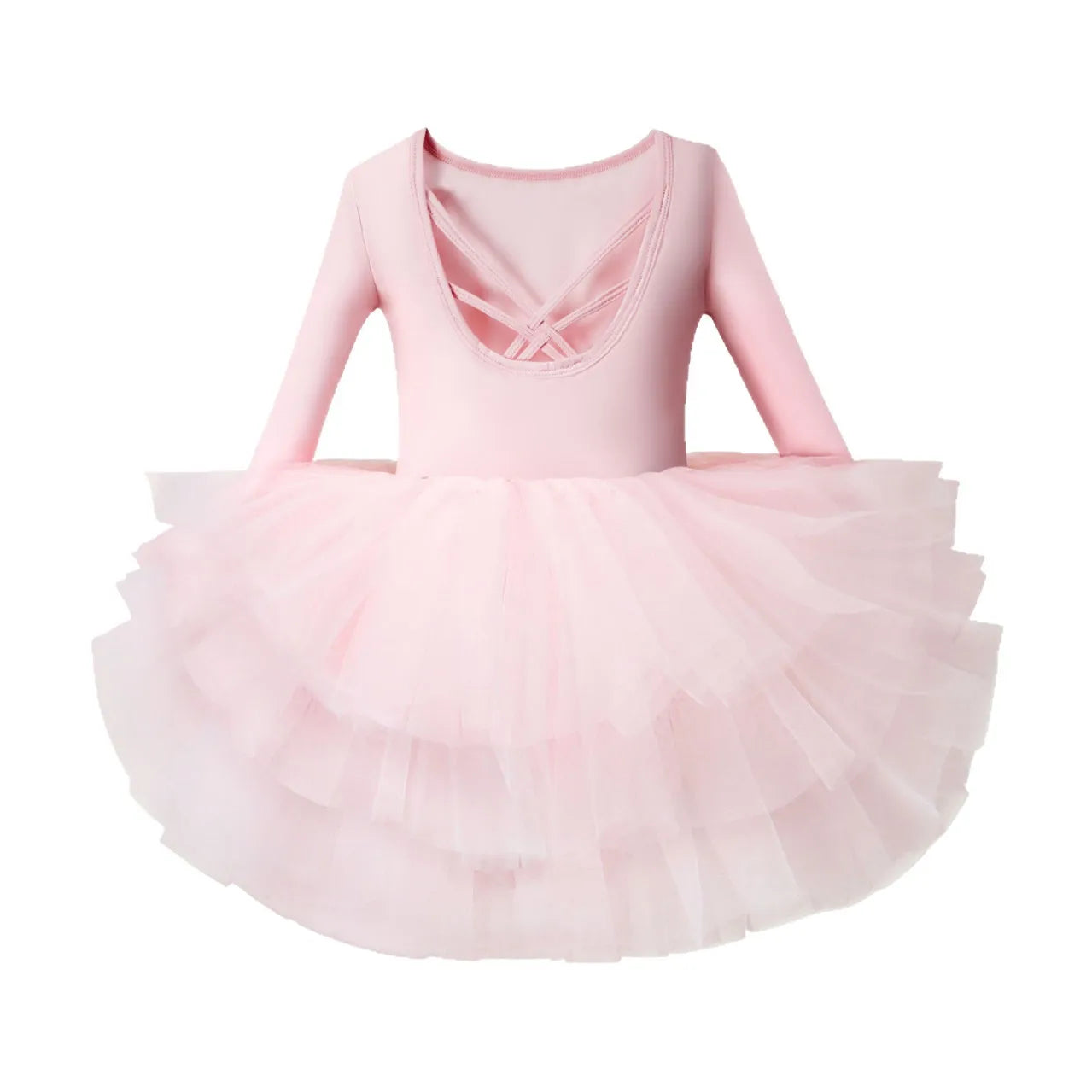 New Girl Ballet Tutu Dress 2-8 Ys Fashion Professional Kids Dancing Dress Performance Costume Princess Wedding Dress L564