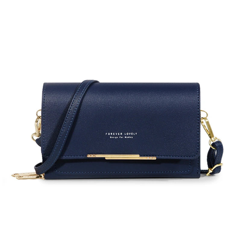 Women Crossbody Bag Fashion Shoulder Messenger Bag Multi-pocket Solid Color Bag Luxury For Ladies Handbag