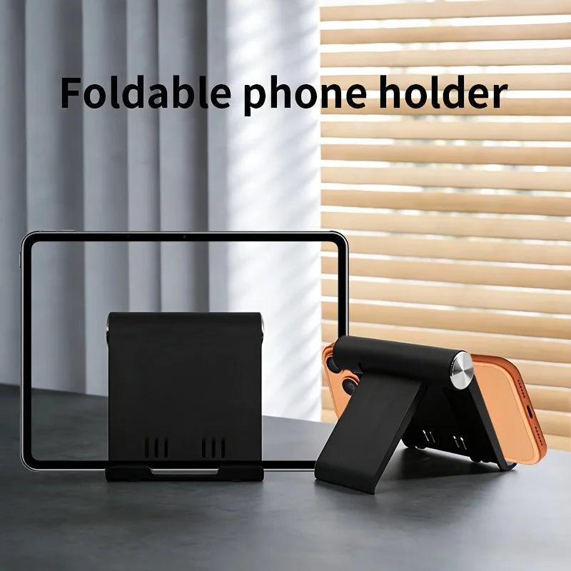 1Foldable Portable Phone Stand Multifunctional Desktop Tablet Stand Sturdy, Durable, and Easy to Store Suitable for Home Office,