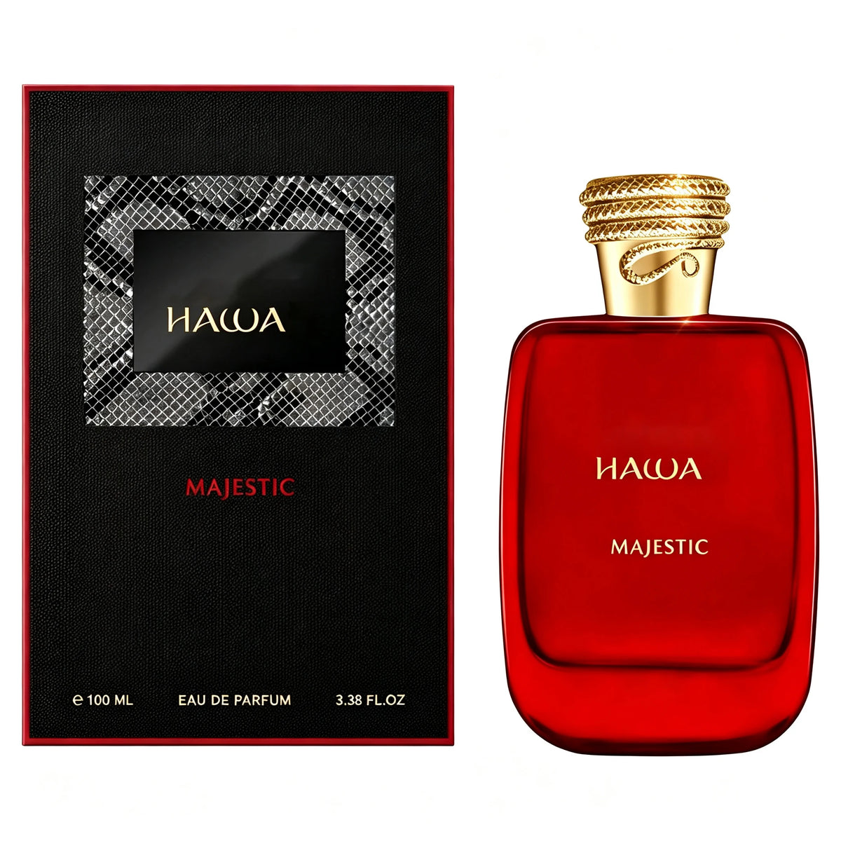 Majestic red luxury perfume 100ml, EDP concentrated perfume, oriental fragrance, high-end lady fragrance, lasting fragrance gift box for ladies