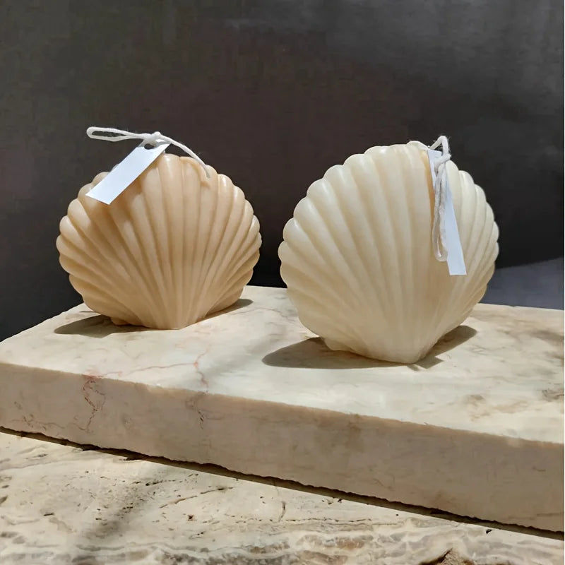 3D Shell Silicone Candle Mold For DIY Aromatherapy Wax Crafts Scented Candles Crafters