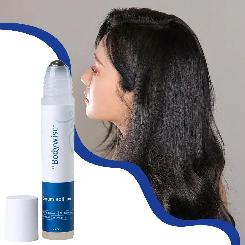 Bodywise Roll-on Ball Rosemary Hair Care Essence efreshing Anti-Frizz Hair Serum lasting Oil Control Strengthening Hair Care