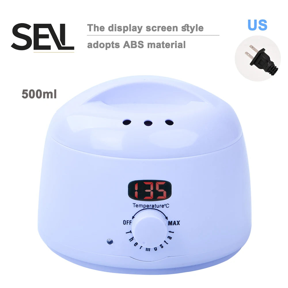 500ml Wax Heater and Melting Pot for Hair Removal - USB Powered