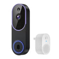 Smart Wireless Video Doorbell Camera AI Human Detection Night Vision Cloud Storage Battery Powered Indoor Outdoor Home Security Surveillance