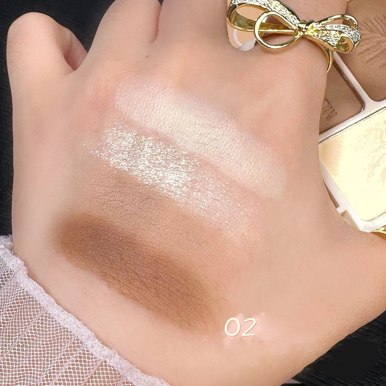 4 Colors Highlighter Contour 3D Facial Bronzer Cosmetic Brightening Beige Matte Highlights Palette Nose Shadow Powder Makeup