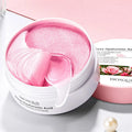 60pcs BIOAQUA Rose Hyaluronic Acid Eye Mask Anti Wrinkle Dark Circles Eye Bags Moisturizing Firming Eye Patches Skin Care