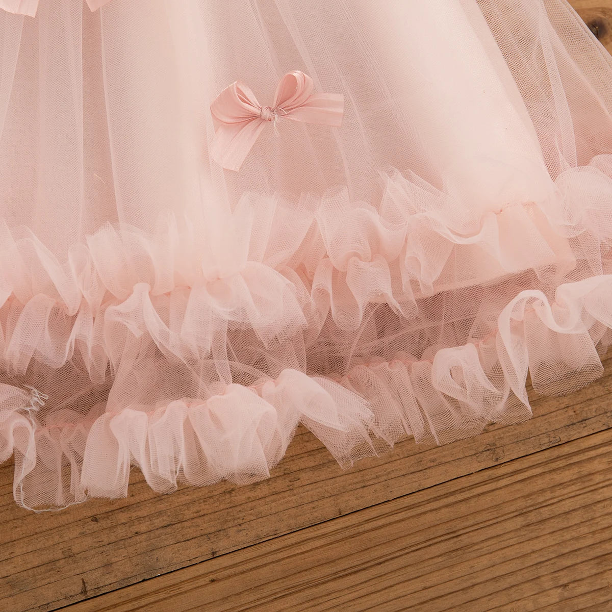 Princess Style Bow Chiffon Baby Girl Dress, Summer New Children'S Sleeveless Clothes For Birthday Parties (9 Months -4 Years)