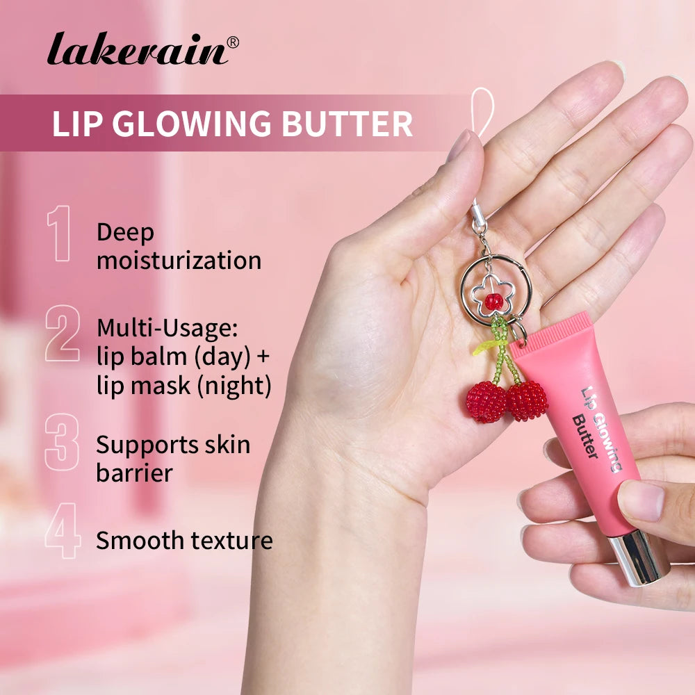 Lakerain Lip Glowing Butter Balm - Moisturizing Lip Treatment 10ml