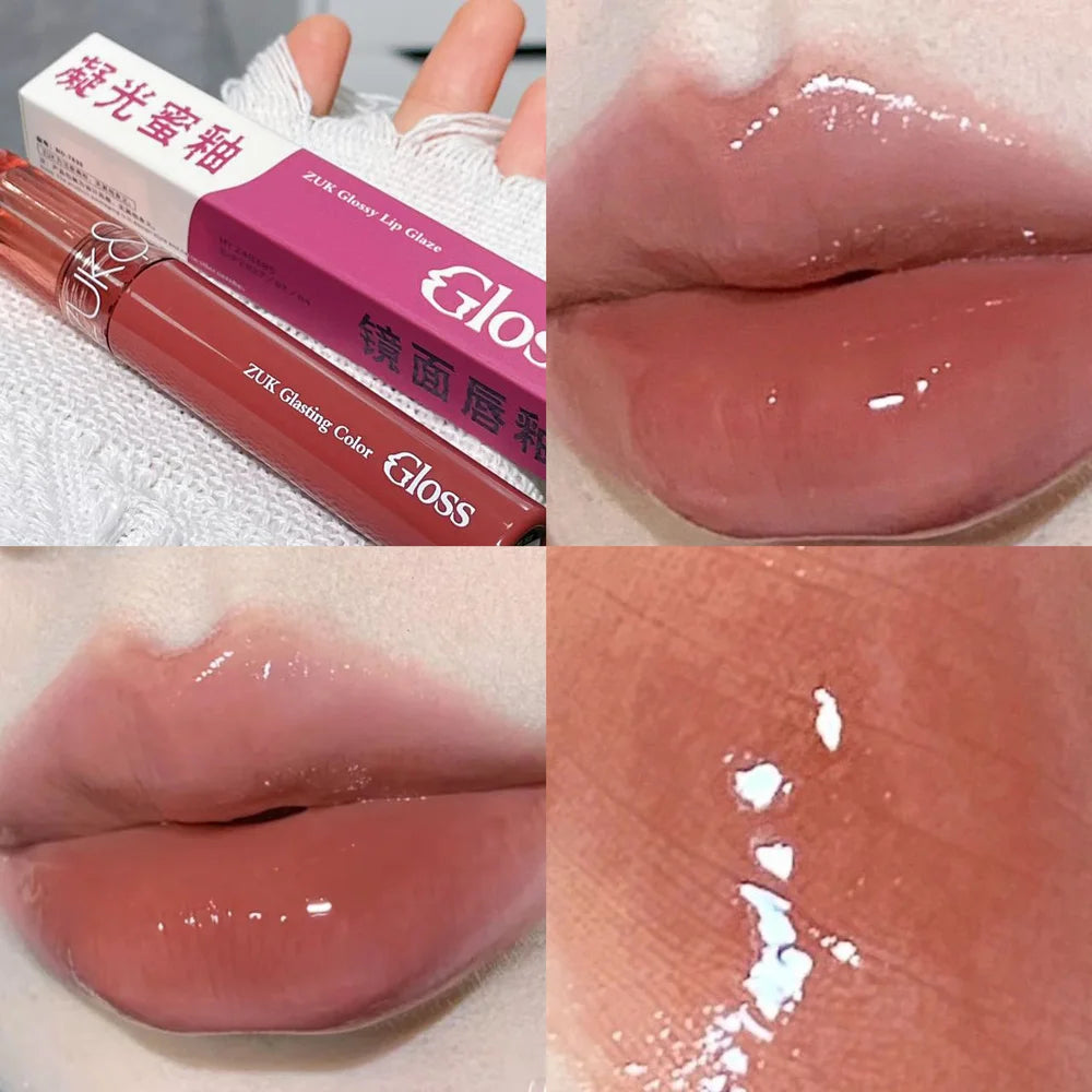Glassy Watery Mirror Lip Gloss - Moisturizing and Hydrating 3.5g