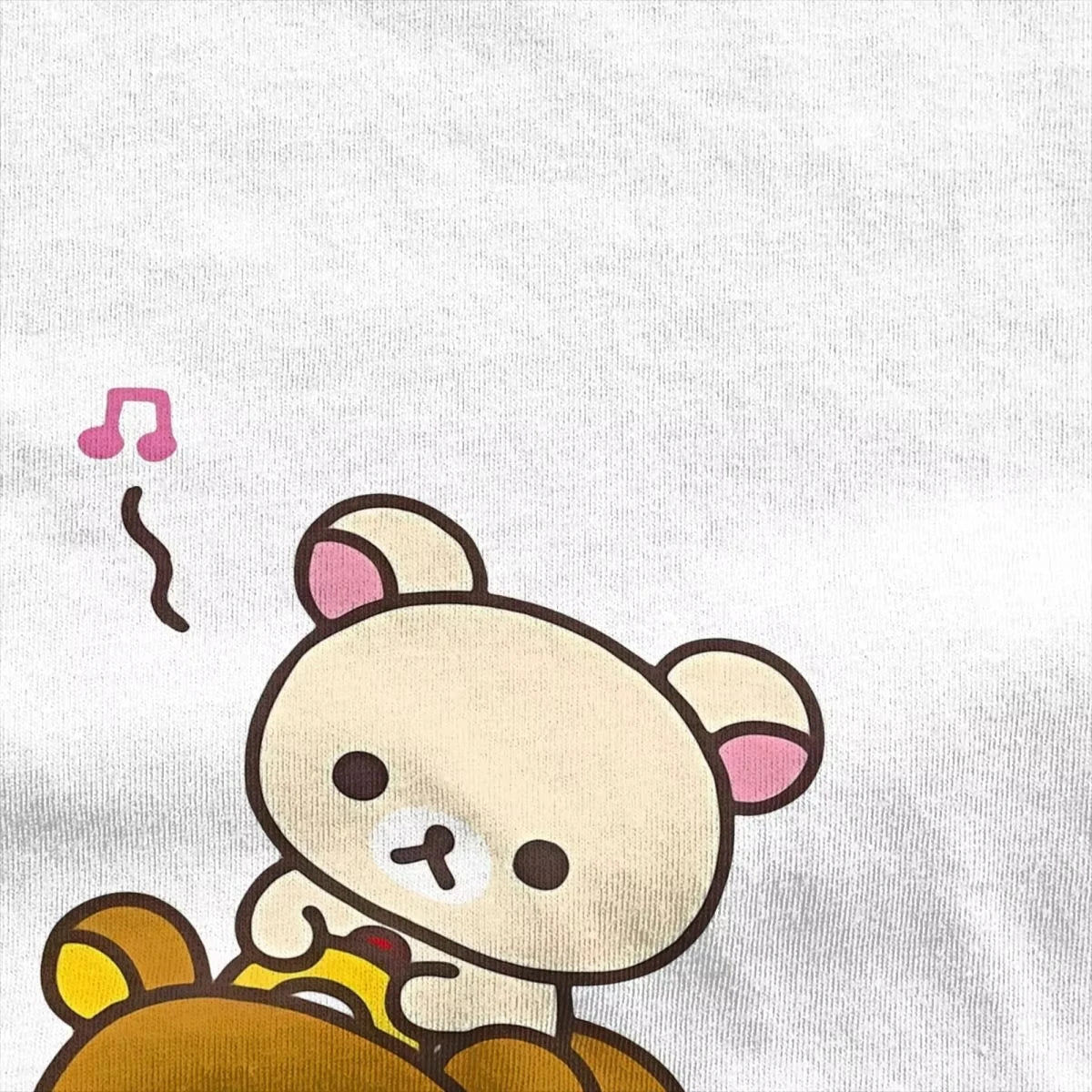 2026 NEW Car Drive Rilakkuma T-Shirt for Men Women Hipster Cotton Tee Shirt O Neck Short Sleeve T Shirt Plus Size Clothing