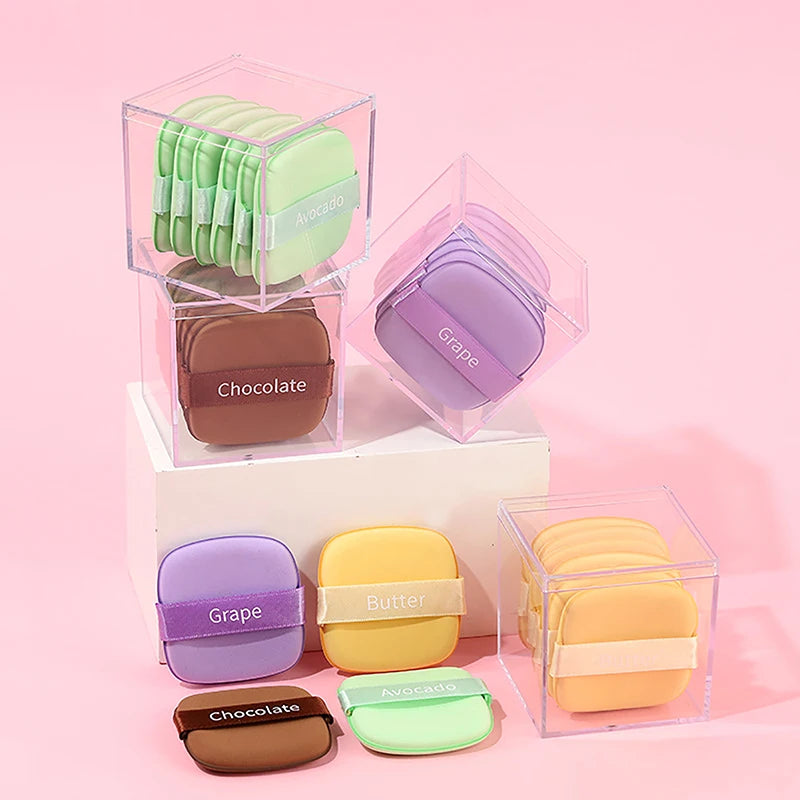 New Multipurpose Reusable Makeup Wet And Dry Dual Use Puff Set Air Cushion Sponge Cosmetic Puff Makeup Tool