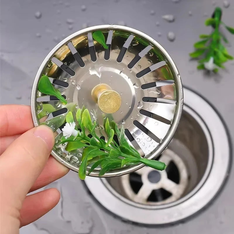 1pc Kitchen Sink Strainer Stopper Waste Plug Sink Filter Filtre Sink Strainer Filter Floor Drain Kitchen Tools