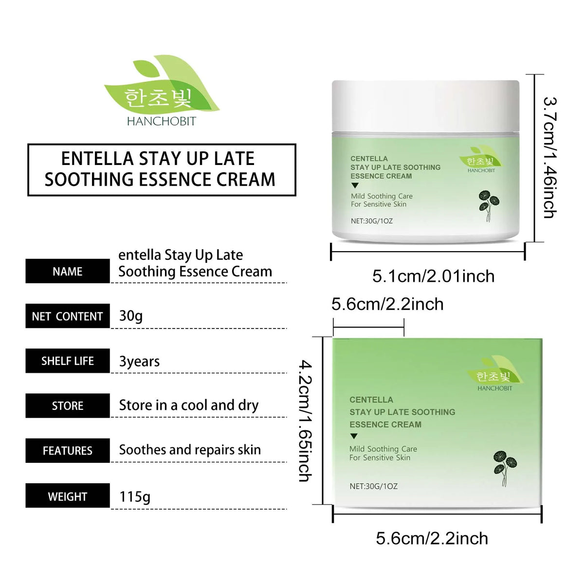 Hoygi Centella Asiatica Skincare Set - 5-Piece Moisturizing Routine