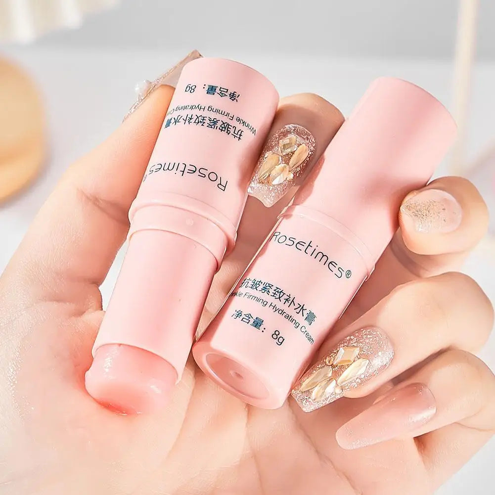 8g Instant Wrinkle Removal Balm Collagen Stick Anti Fine Aging Line Lifting Whitening Skin Moisturizing Firming Korean Care