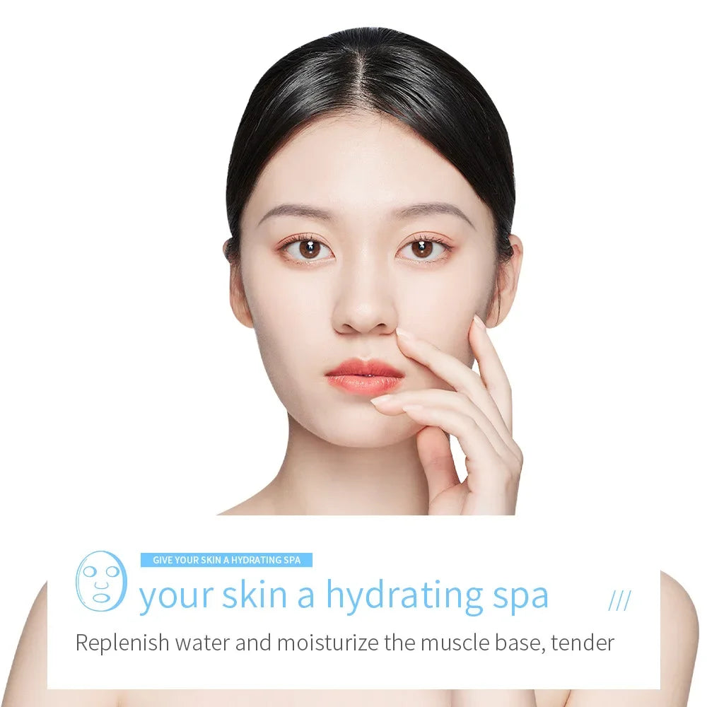 20pcs/5pcs Centella Collagen Face Mask VC Moisturizing Refreshing Sheet Masks Hyaluronic Acid  Facial Mask Skin Care Products
