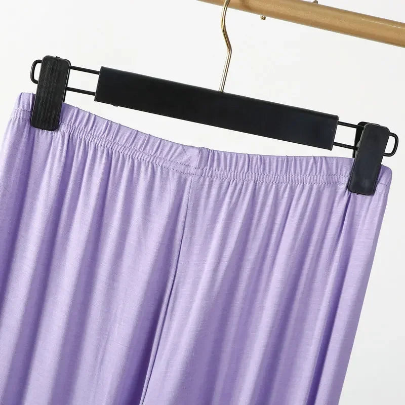 Women's Cotton Blend Leggings - Plus Size XL-8XL High Stretch