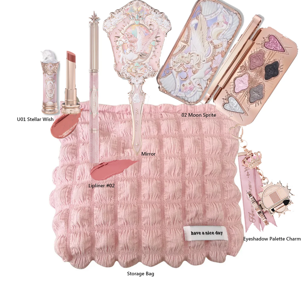 Flower Knows Strawberry Cupid Collection Makeup Set