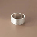 Korean Style Adjustable Wide Open Cuff Ring for Women