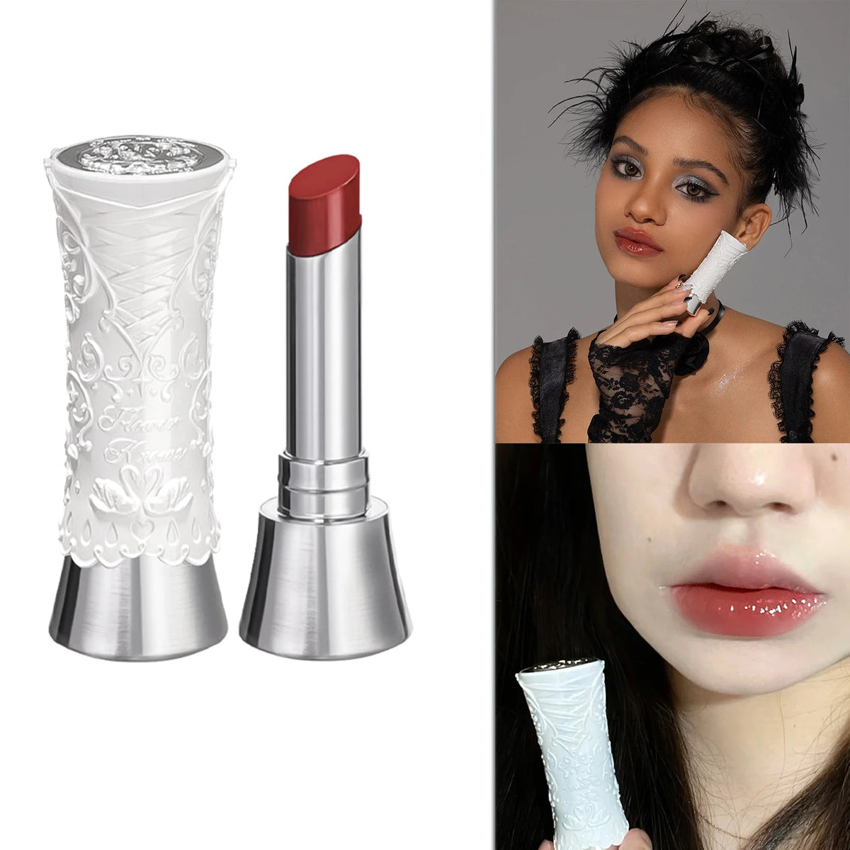 Flower Knows Lip Gloss - Vegan Hydrating Tinted Lip Oil
