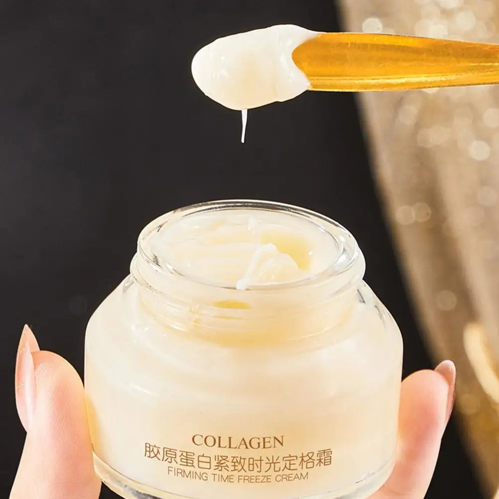 24k Gold Ginseng Face Cream Polypeptide Moisturizing Niacinamide Facial Serum For Skin Care Cream 24k Gold Ginseng Serum