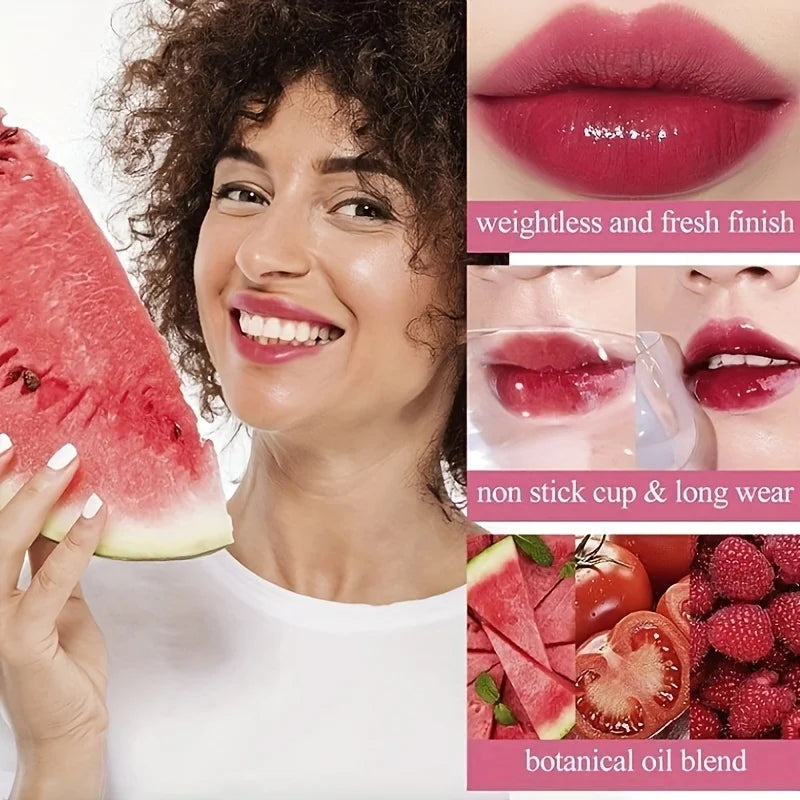 Fafamoon Fruity Lip Tint - Moisturizing Waterproof Liquid Lipstick