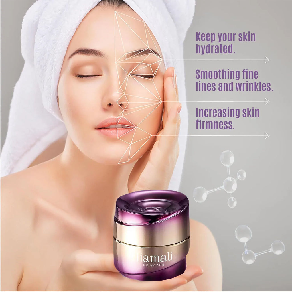 Polypeptide Tightening Anti-Wrinkle Cream Smoother Looking Skin Ageless Firm and Smooth Cream Deep Wrinkle Repair Night Cream