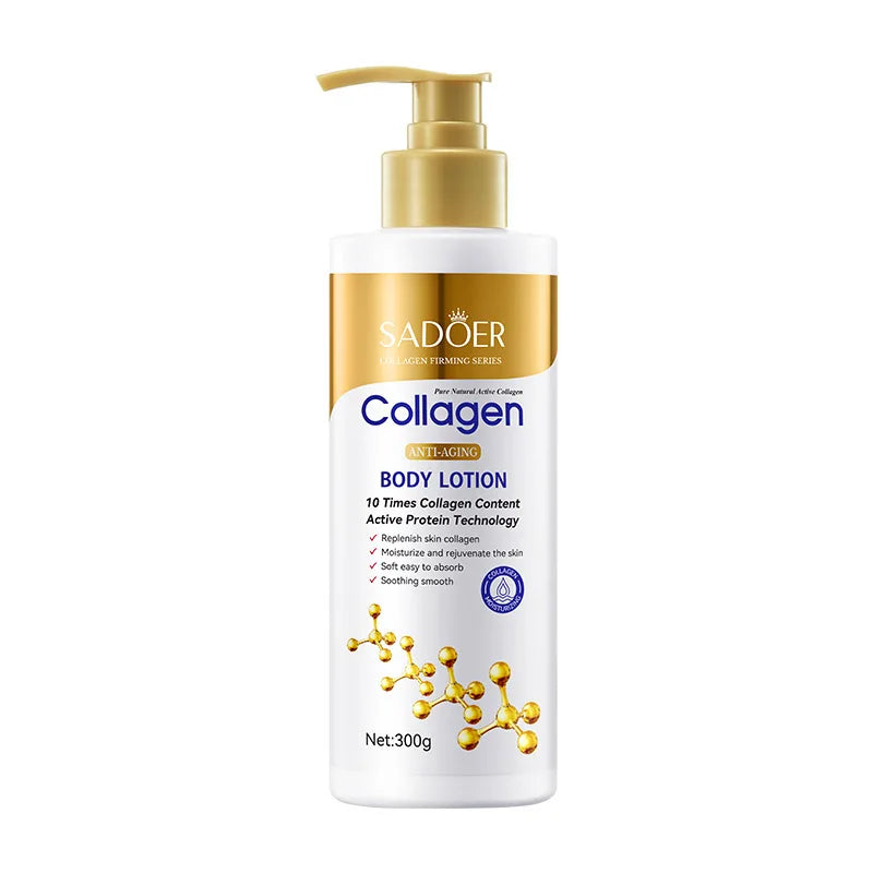 Collagen Body Lotion For Firming And Hydration Ultra Intense Anti Aging Moisturizer For Dry Sagging Skin 300G