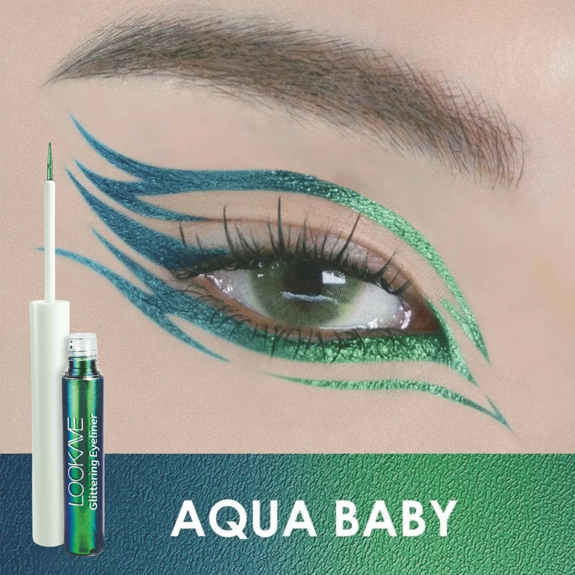Shiny Chameleon Liquid Eyeliner Waterproof Glitter Long-lasting High Pigment Smudge-proof Pearlescent Eye Liner Makeup Cosmetic