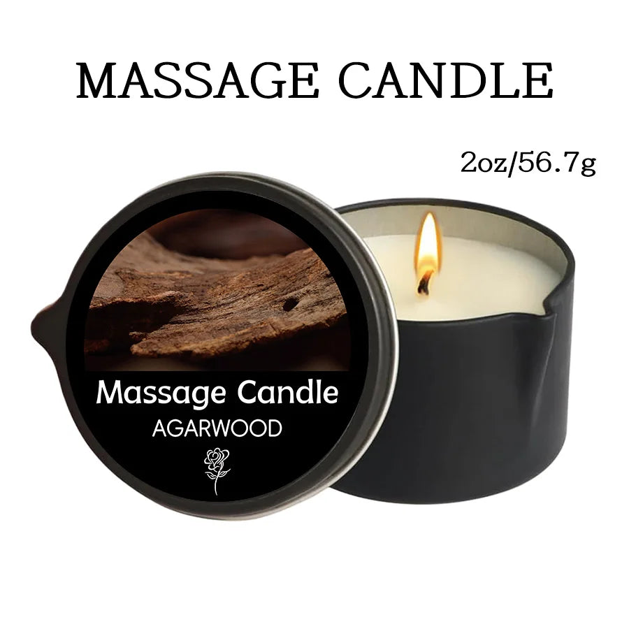Massage Oil Candle By Sm Product Luxury Aromatherapy For Stress Relief And Skin Moisturizing For Home Spa Lovers