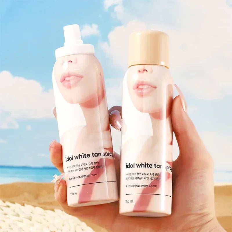 150ml Korean Idol Spray Body Foundation Concealer Brighten Whitening Moisturizing Bb Cream Base Face Foundation Liquid