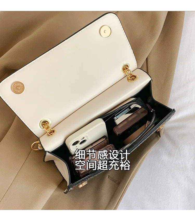 Michael Kors women's casual and fashionable crossbody single shoulder chain bag MK boutique handbag commuting bag