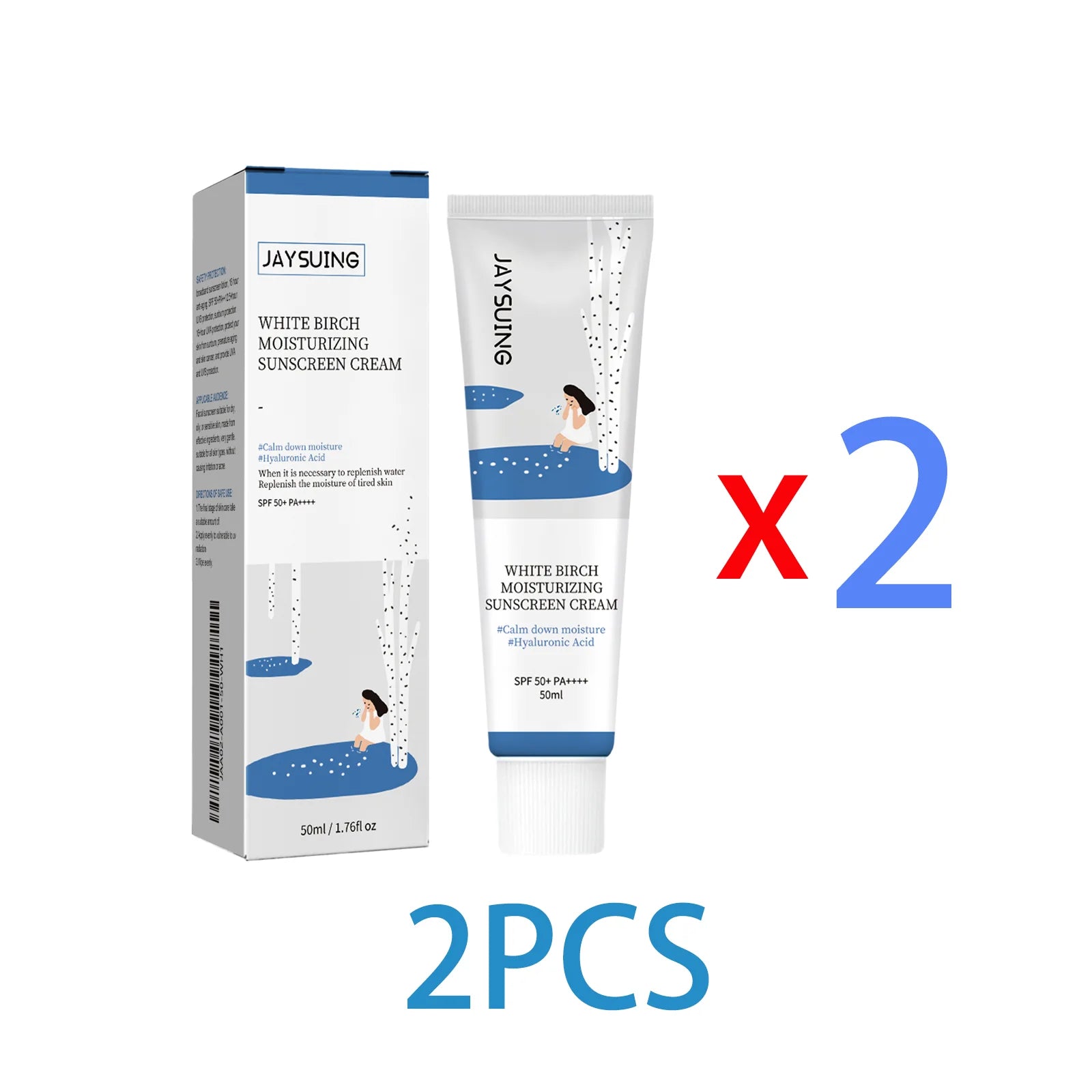 Daily Facial Sunscreen for Oily Skin Oil Control Brightening UV Protection Cream Lightweight Non Greasy Moisturizing Face Lotion