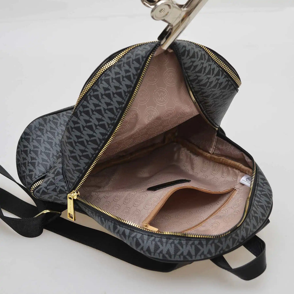 Michael Kors Women's 2026 New MK Backpack - Luxury Fashion Backpack, Stylish School Bag, High-End Women's Handbag, Versatile Tra