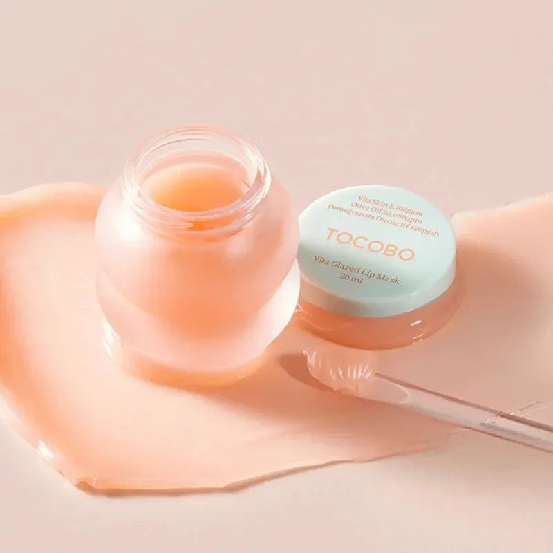 South Korean Skincare Brand Tocobo Ice Cream Texture Lip Mask Repair Ultra Moisturizing Lip Balm Hydrating Glow Non-irritating