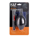 K&F CONCEPT 3 In 1 Professional Dslr Camera Lens Cleaning Kit for Digital Camera Mobile Phone Screen Cleanser Laptop Glasses