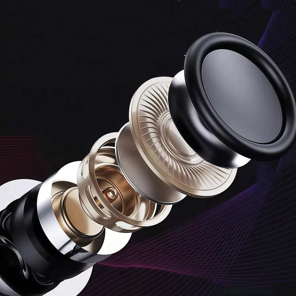 Bluetooth Headset 5.3 Wireless Air Conduction Headphones Clip Ear Music Noise Canceling HD Call Sports Gaming Earphone