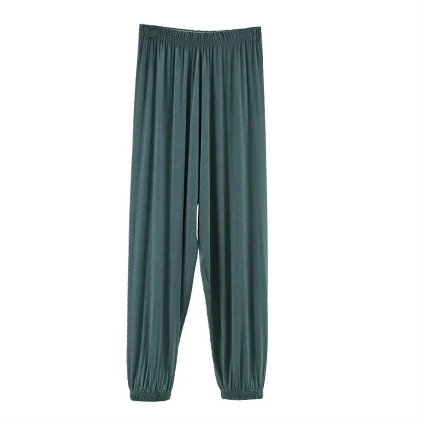 Women's Modal Harem Yoga Pants - High Waist Loose Casual Pants