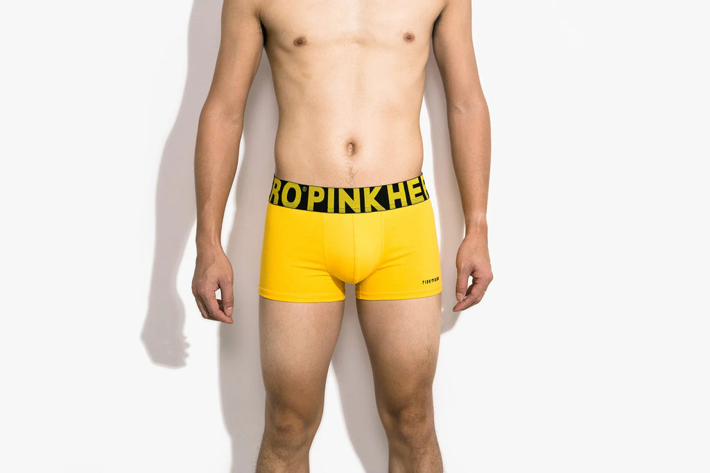 PINK HERO Fashion Men Shorts  Men Comfortable Cotton Underwear Boxer Briefs fancy underwear boxers for men boxer shorts