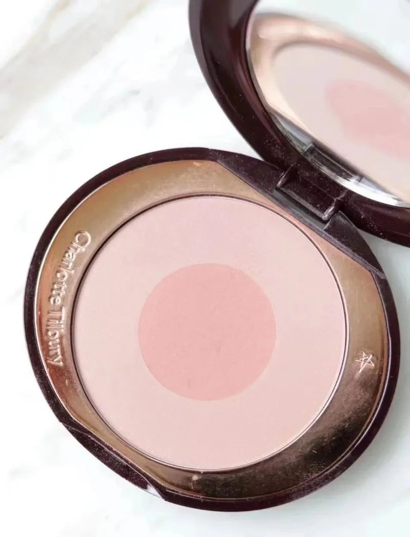 Charlotte Tilbury PILLOW TALK Series Soft Heart Double Color Powder Blusher Color Plate Hot Color Code First Love Sex on Fire