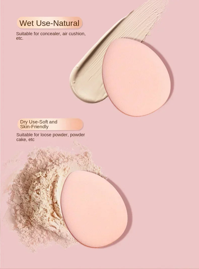 10Pcs Mini Finger Puff Foundation Small Air Cushion Powder Sponge Face Concealer BB Cream Cosmetic Applicator Makeup Tools